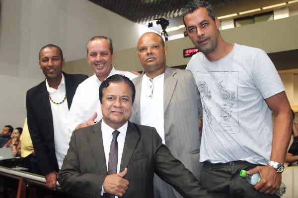 Imagem: Membros do Fórum Estadual da Capoeira