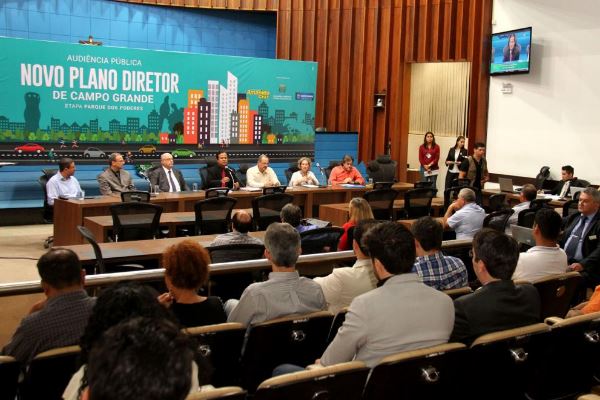 Imagem: Uma das audiências debateu o novo plano diretor para Campo Grande