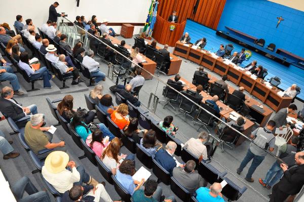 Imagem: Audiência Pública reuniu produtores, prefeitos, ambientalistas e a população