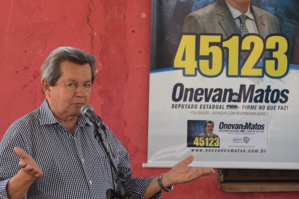 Imagem: Onevan de Matos foi reeleito para nono mandato de deputado estadual