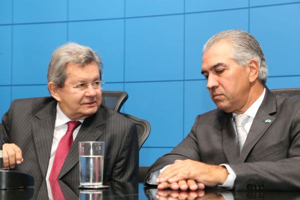 Imagem: Governador Reinaldo Azambuja confirmou atendimento de pleito apresentado por Onevan de Matos