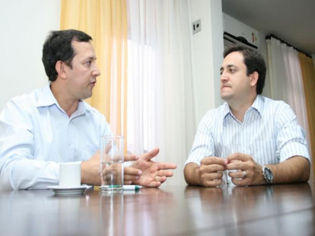 Imagem: Cícero Ávila e Marcio Fernandes discutem sobre empregos em MS