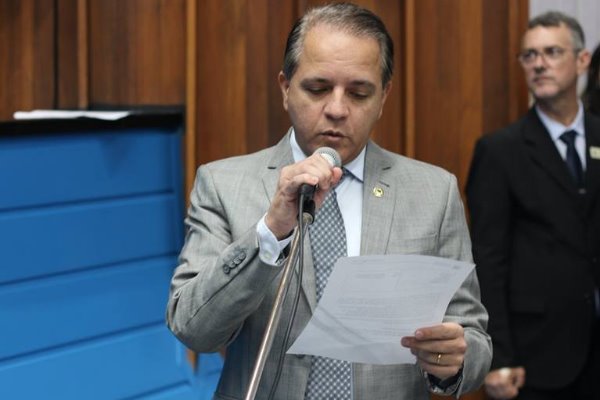 Imagem: Coronel David destaca Correio do Estado como um dos principais jornais do país