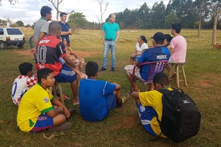 Imagem: Parlamentar visitou amigos e apoiadores da região do Anhanduizinho