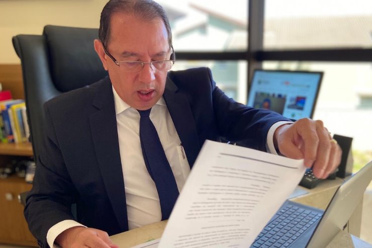 Imagem: Gerson quer melhorias na escola Vespasiano Martins