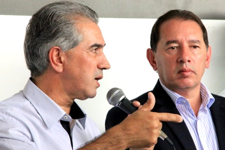 Imagem: Governador ao lado do presidente da CCJR