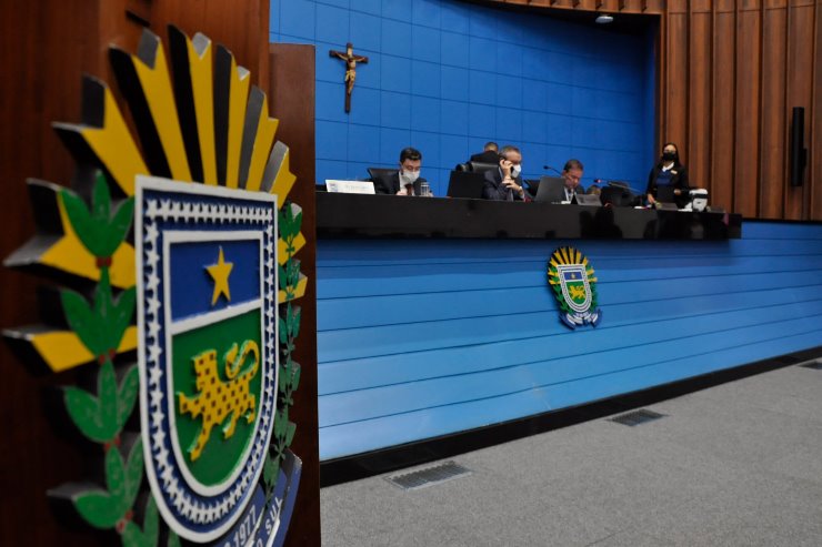 Imagem: Deputados estaduais da ALEMS aprovaram cinco projetos durante a Ordem do Dia