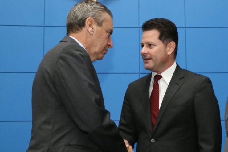 Imagem: O presidente da ALEMS, Paulo Corrêa (PSDB), e o deputado Renato Câmara (MDB) são os autores da lei