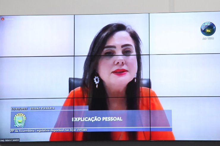 Imagem: Deputada defende projeto que protege a mulher que ocupe cargo público