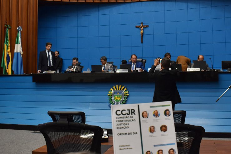 Imagem: A reunião da CCJR aconteceu na manhã desta quarta-feira