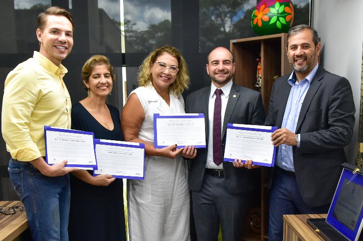 Imagem: Moção de Congratulação foi entregue aos idealizadores da iniciativa que conta com a parceria da Universidade Federal do Tocantins