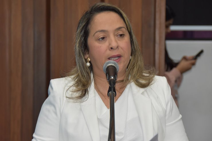 Imagem: A deputada Lia Nogueira (PSDB) apresentou durante a sessão ordinária desta quarta-feira (31)
