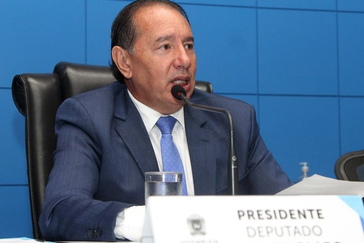 Imagem: Gerson Claro, presidente da Assembleia Legislativa