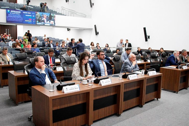 Imagem: Deputados estaduais apreciarão oito propostas durante a sessão plenária desta terça-feira na ALEMS