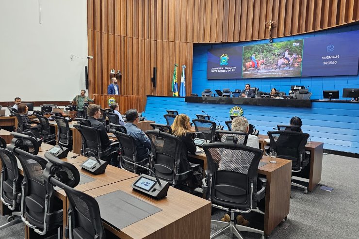 Imagem: Seminário da Água foi realizado durante toda esta segunda-feira na Assembleia Legislativa; no período da tarde, foram proferidas quatro palestras
