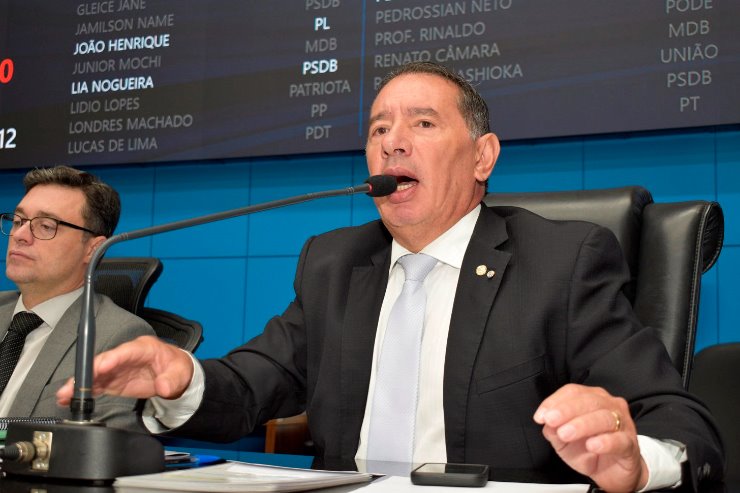 Imagem: Gerson Claro fez pronunciamento nesta terça-feira, em nome da Assembleia Legislativa, sobre o conflito em Israel