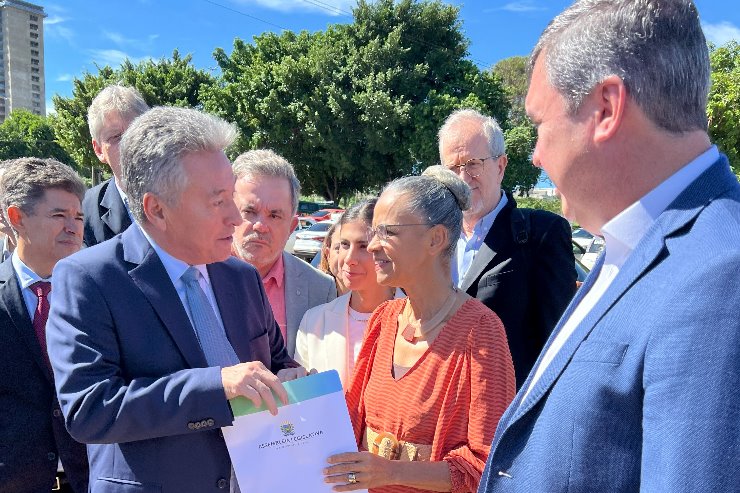 Imagem: Hashioka explicou à ministra que o texto atual da Carta Magna se refere somente ao Pantanal Mato-Grossense como sendo patrimônio nacional, excluindo Mato Grosso do Sul