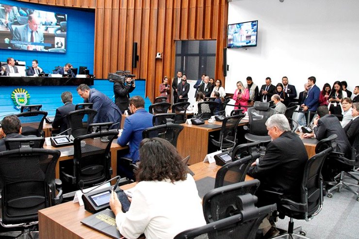Imagem: Sessão ordinária é realizada no plenário a partir das 9h e é aberta à imprensa e à participação de toda sociedade