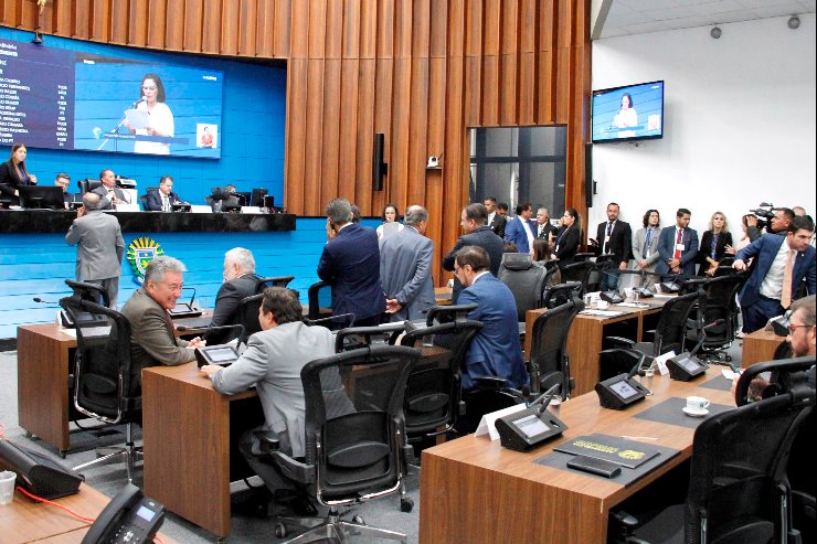 Imagem: Sessão ordinária é realizada no plenário a partir das 9h e é aberta à imprensa e à participação de toda sociedade