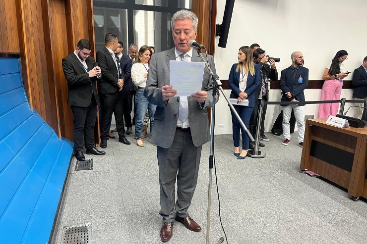 Imagem:  A indicação foi lida durante a sessão ordinária da Assembleia Legislativa desta quarta-feira, 8