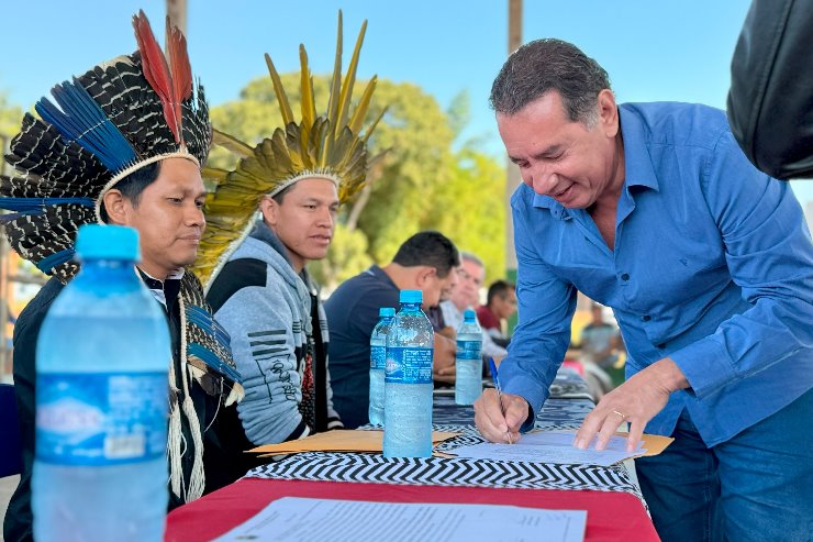 Imagem: O presidente Gerson Claro destacou como investimento estratégico  do Governo do Estado para o município 