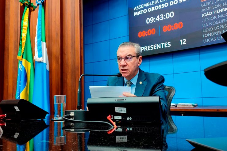 Imagem: Deputado Paulo Corrêa, autor do projeto que inclui a festa realizada em Aquidauana há 27 anos e que movimenta o comércio da região