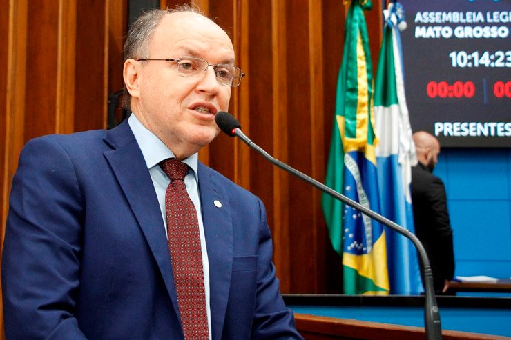 Imagem: Junior Mochi abordou o assunto das graves queimadas no Pantanal, na tribuna da ALEMS