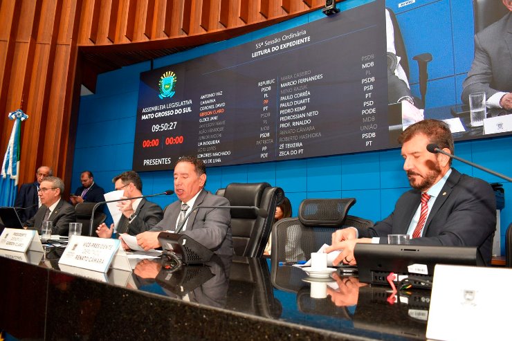 Imagem: Aprovadas três matérias durante a Ordem do Dia desta quinta-feira, na ALEMS