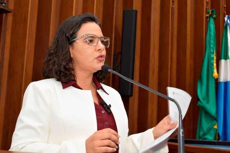 Imagem: Gleice Jane falou dos motivos para a apresentação de moção de congratulação aos movimentos sociais femininos