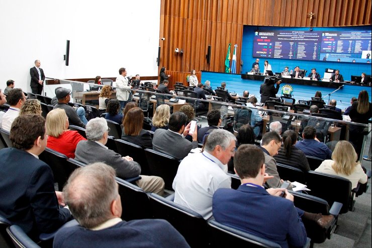 Imagem: Entre os projetos aprovados nesta manhã, a Lei de Diretrizes Orçamentárias e o refis aos empresários e comerciantes de MS