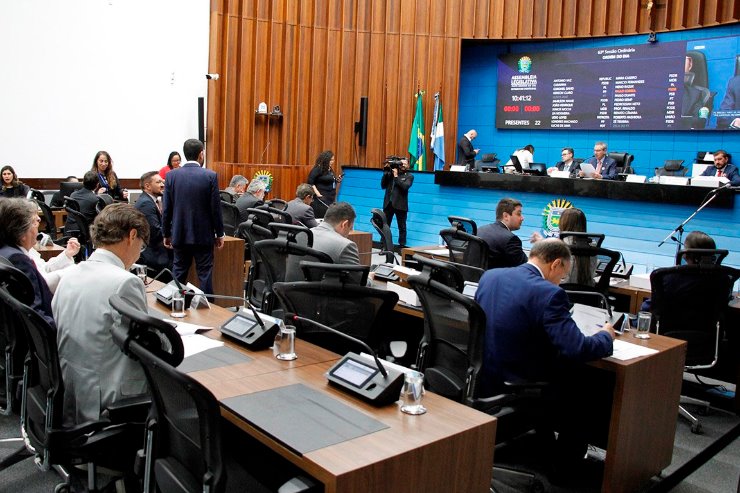 Imagem: Deputados estaduais aprovaram duas matérias durante a Ordem do Dia desta terça-feira