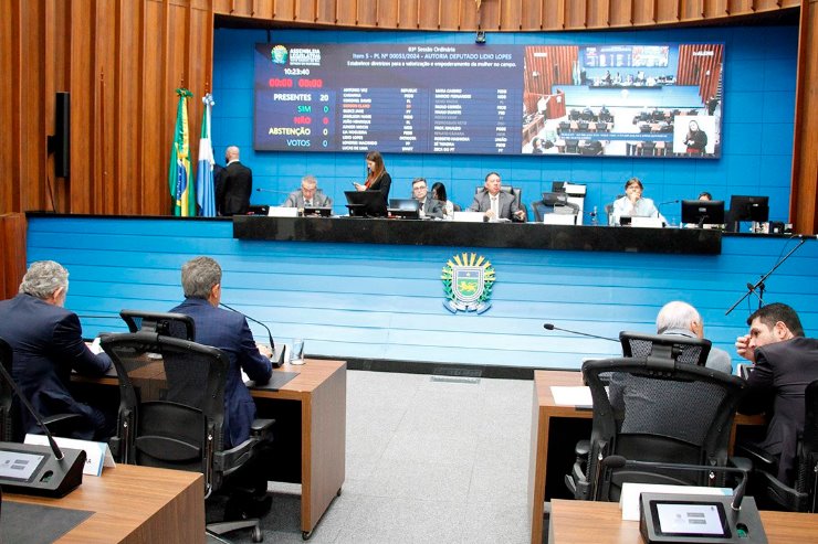 Imagem: Quatro proposiições foram aprovadas na Ordem do Dia da sessão ordinária desta quinta-feira 