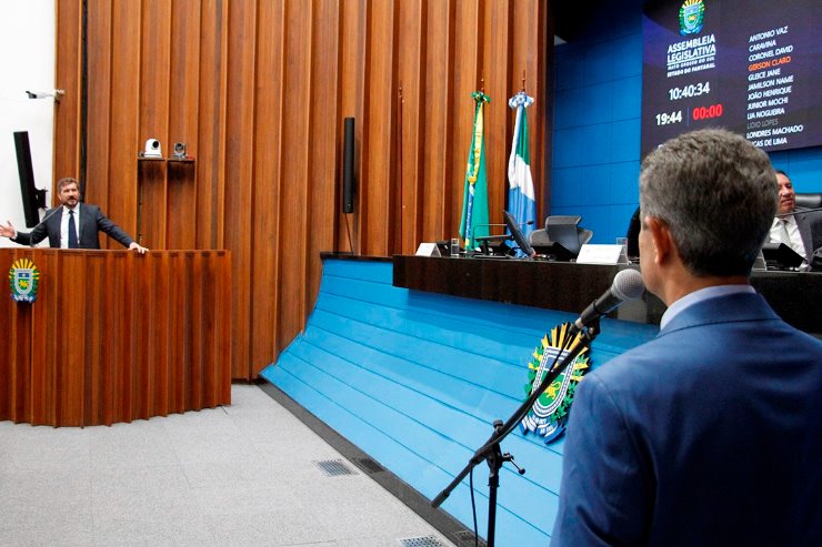 Imagem: Pedro Kemp e Professor Rinaldo enalteceram a importância da profissão