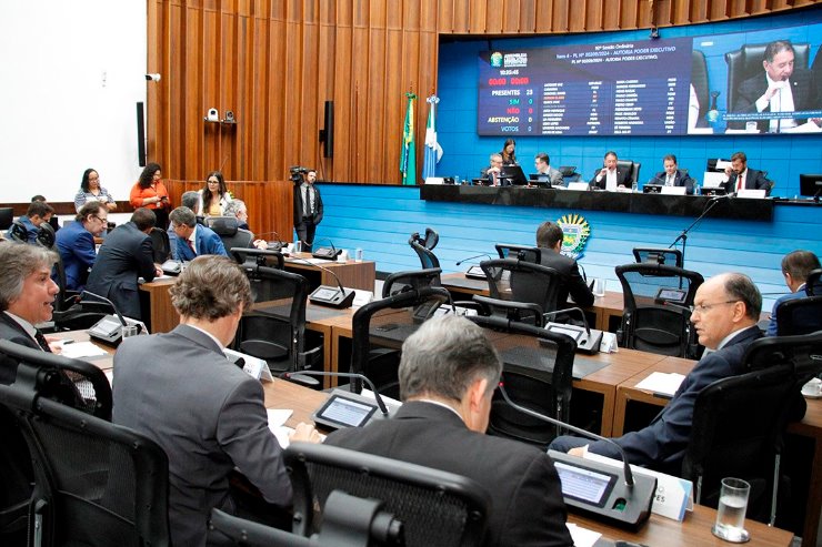 Imagem: Foram apreciadas um projeto de autoria do Poder Judiciário, três do Governo do Estado e 77 dos deputados estaduais