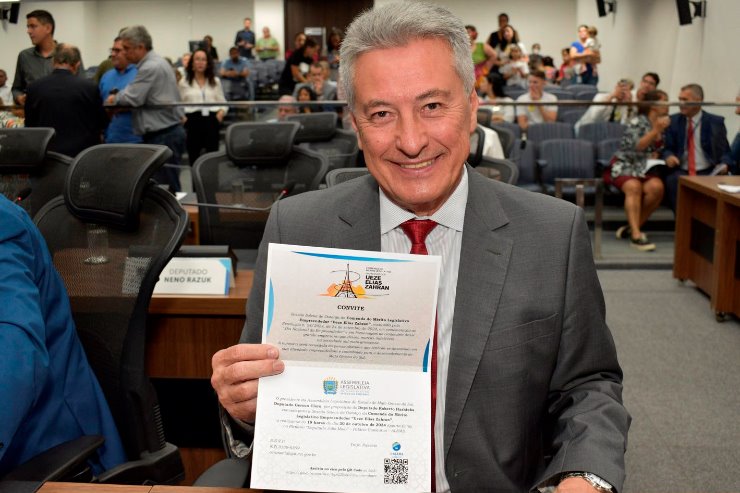 Imagem: O evento será presidido pelo deputado estadual Roberto Hashioka (União Brasil), autor da Resolução 24/2024, de 24 de setembro de 2014, que criou a Comenda