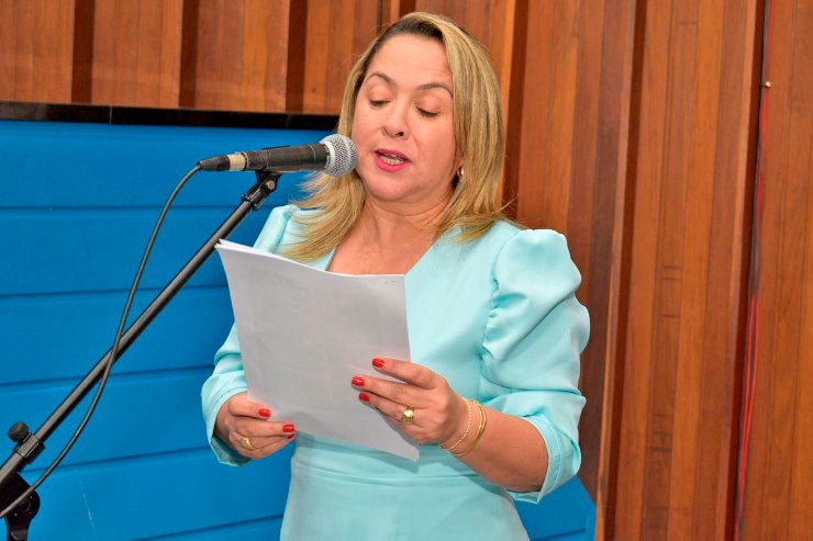 Imagem: Deputado Lia Nogueira durante sessão plenária na ALEMS; parlamentar é a autoria do projeto 