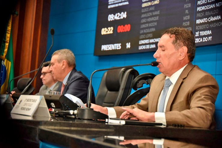 Imagem: Durante as sessões plenárias, são lidos os projetos elaborados pelos outros Poderes