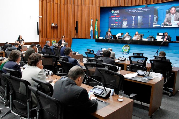 Imagem: Sessão ordinária é realizada no plenário a partir das 9h e é aberta à imprensa e à participação de toda sociedade