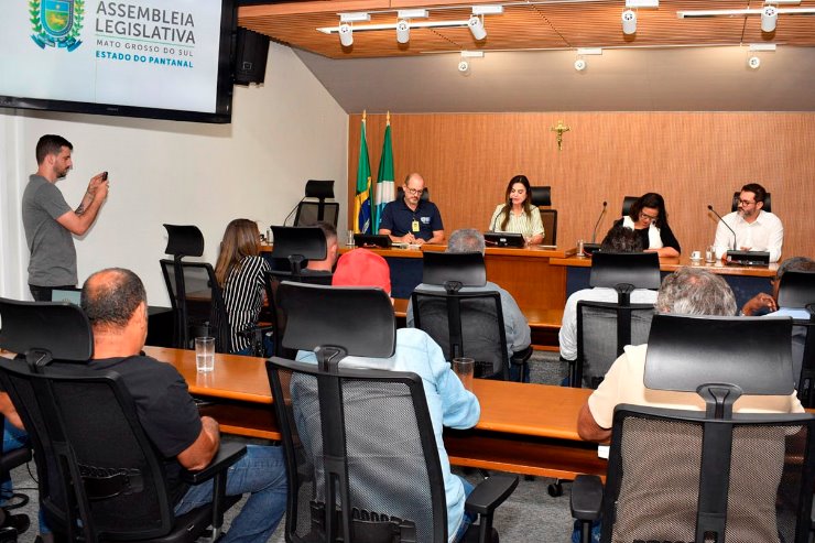 Imagem: Durante o encontro, foi questionado o andamento do estudo do impacto ambiental do peixe Dourado para os rios de Mato Grosso do Sul