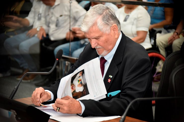 Imagem: O deputado Zeca do PT é o presidente da Comissão de Desenvolvimento Agrário, Assuntos Indígenas e Quilombolas