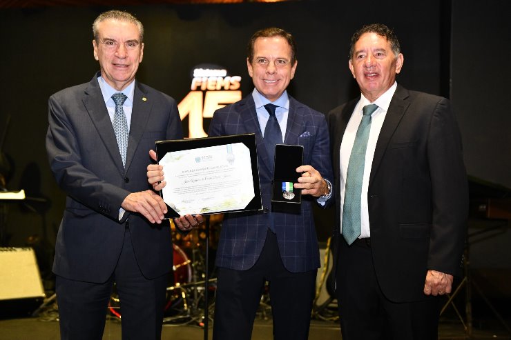 Imagem: A Comenda do Mérito Legislativo foi outorgada ao ex-governador de São Paulo, João Doria