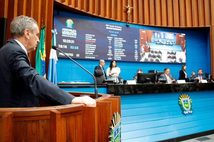 Imagem: O deputado Paulo Corrêa abordou o assunto na tribuna da Assembleia Legislativa