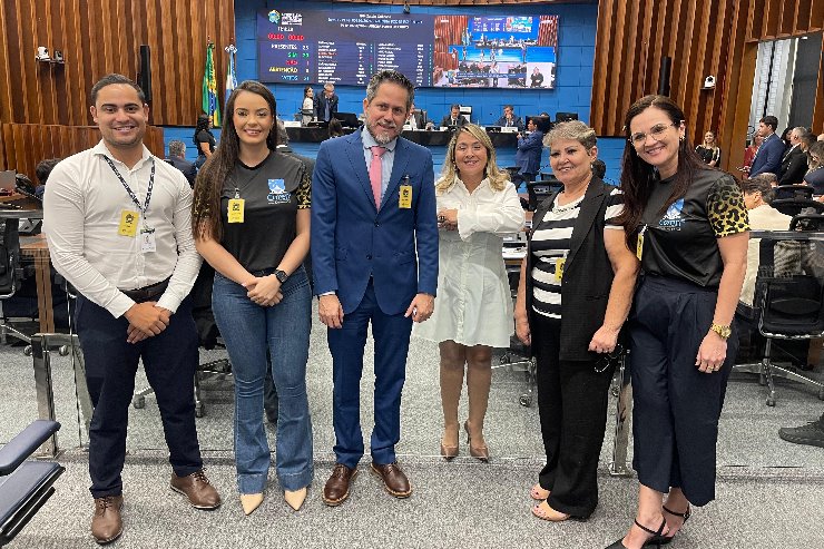 Imagem: Representantes do Coren acompanharam a sessão