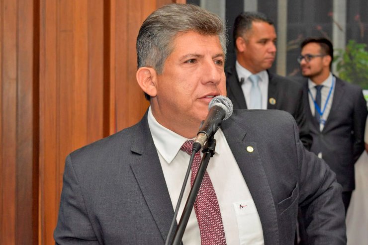 Imagem: Deputado Lidio Lopes apresentou o projeto de lei na sessão plenária da ALEMS nesta quarta-feira