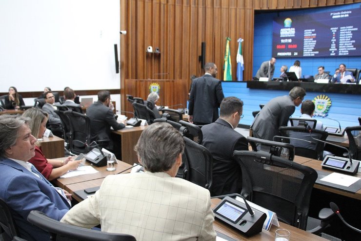 Imagem: Sessão ordinária é realizada no plenário a partir das 9h e é aberta à imprensa e à participação de toda sociedade