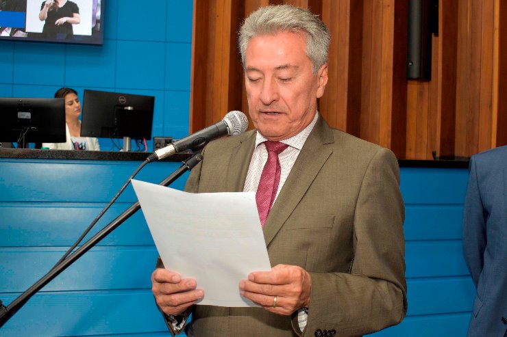 Imagem: Deputado Roberto Hashioka apresentou o projeto de lei na sessão ordinária desta quarta-feira