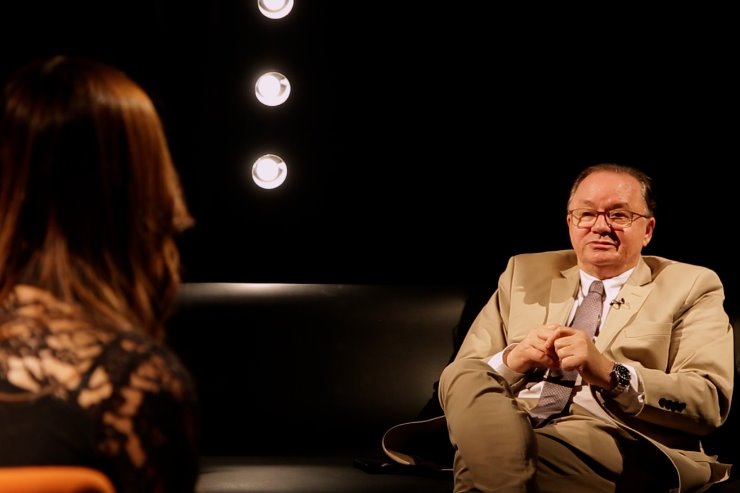 Imagem: Desembargador Dorival Renato Pavan, presidente do TJMS, foi o entrevistado do programa 