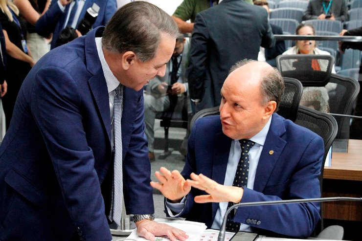 Imagem: Os deputados Coronel David e Junior Mochi ficarão responsáveis pela Corregedoria Parlamentar da ALEMS