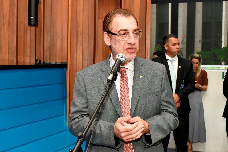 Imagem: Deputado Neno Razuk, autor da proposta, durante sessão plenária na Assembleia Legislativa de Mato Grosso do Sul