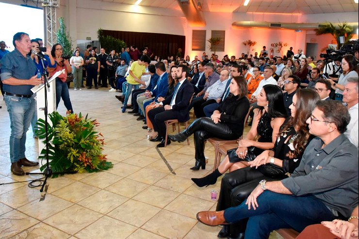 Imagem: Presidente Gerson Claro discursou e destacou o comprometimento da ALEMS com a pauta agro